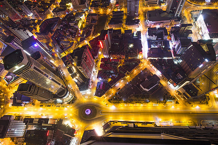 现代城市大连夜景图片