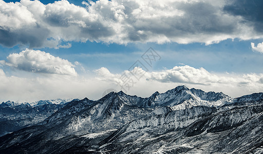 四川折多山雄伟高山高清图片