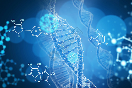 医疗科技基因背景图片