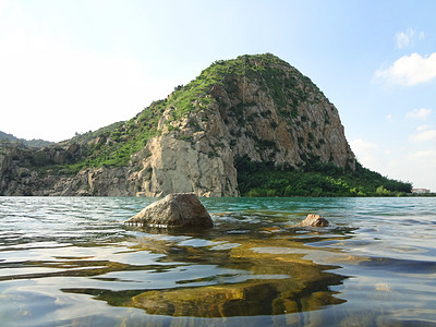 金山浜寿桃湖图片