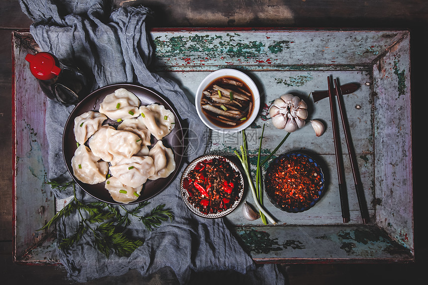 美食饺子图片