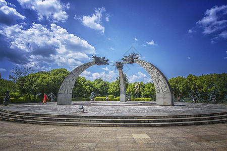 天文台普洱北回归线标志园背景