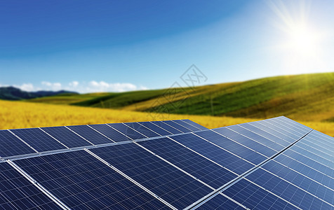 绿色能源太阳能背景图片