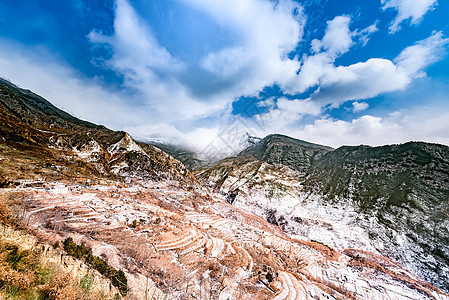 川西雪山图片