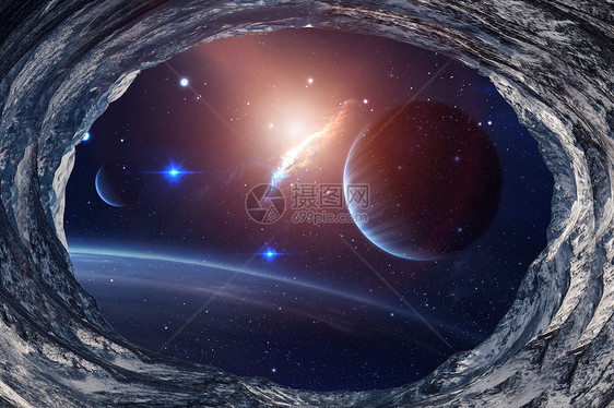 科幻星球背景图片