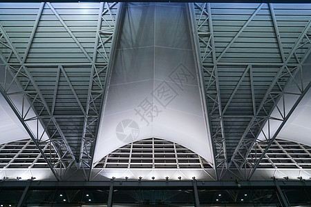 广州白云机场内部背景图片