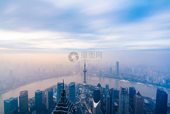 上海的平流雾图片