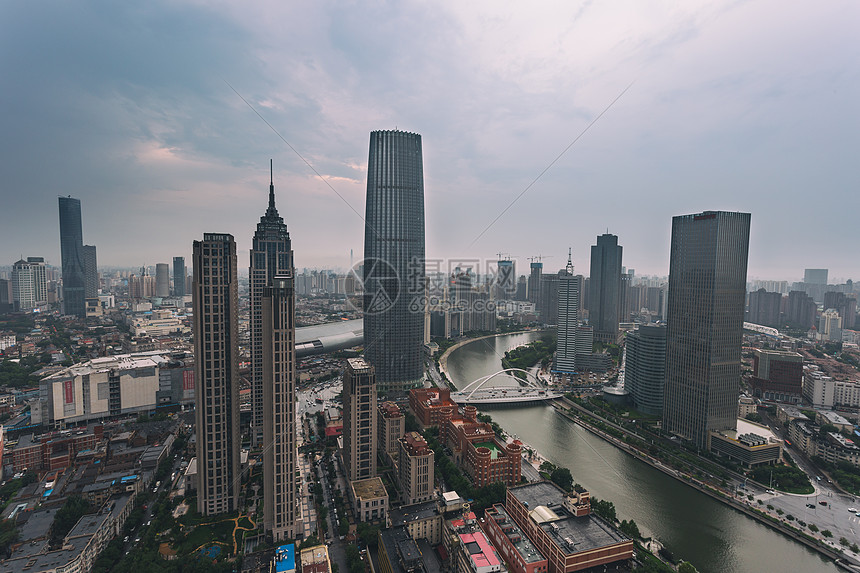 天津城市风光建筑图片