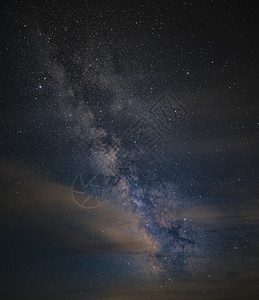 灿烂原宿星空银河素材背景