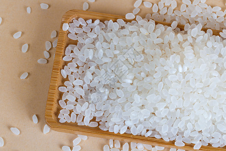 珍珠米饭东北珍珠大米背景