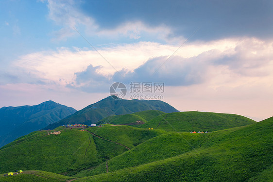 江西武功山户外风光图片