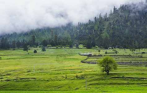 湖边石头大山风景背景