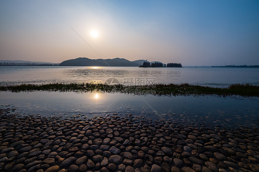 武汉东湖落雁岛景区风光图片