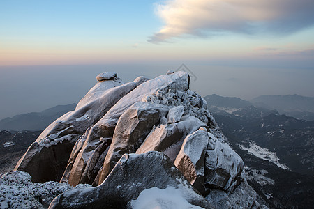 天柱山雪景天柱山雪景高清图片