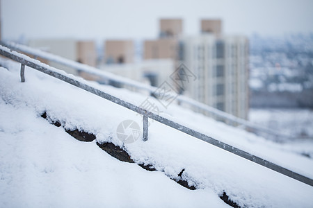 南方的雪白色高清图片素材