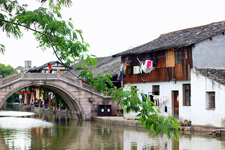 江南水乡背景图片