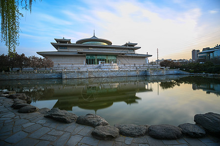 内蒙古博物院西安博物院背景