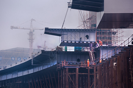 公路设计立交桥吊装背景