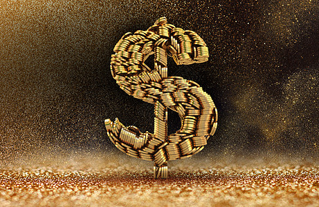金融货币金币虚拟币高清图片