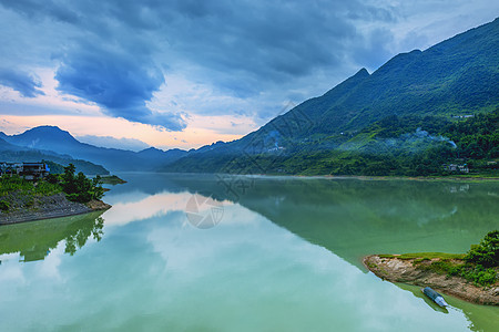 重庆景色重庆乌江画廊背景