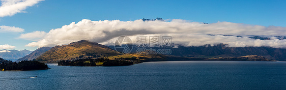 新西兰皇后镇瓦卡蒂普湖 图片
