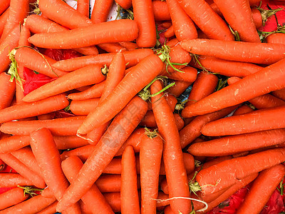 超市过年期间农副食品采购胡萝卜图片