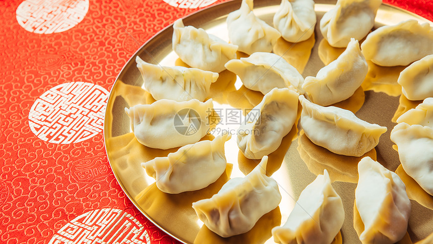 中国风饺子图片
