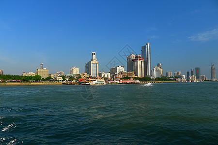 厦门海边背景