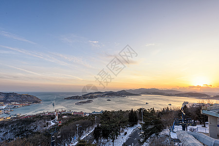 冬季旅顺口图片