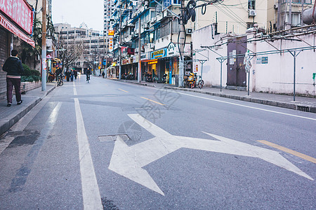 城市马路道路背景图片