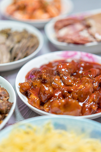 中式餐饮美食年夜饭图片