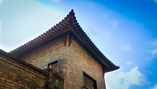 中国传统建筑特写图片