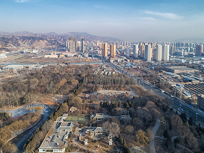 兰州城市风光背景图片