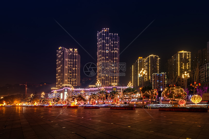 重庆城市夜景图片