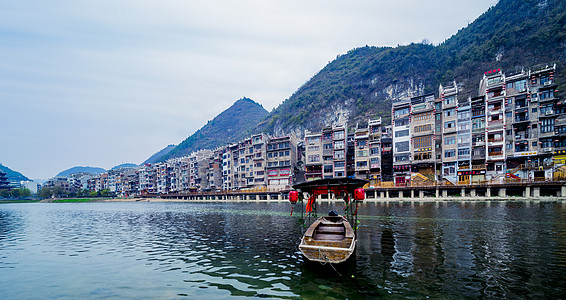 镇远古城5A景区小县城高清图片