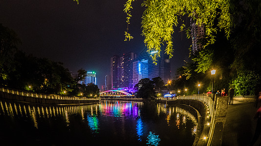 贵阳彩虹桥夜景高清图片