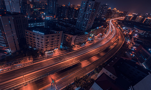 上海外滩城市夜景图片