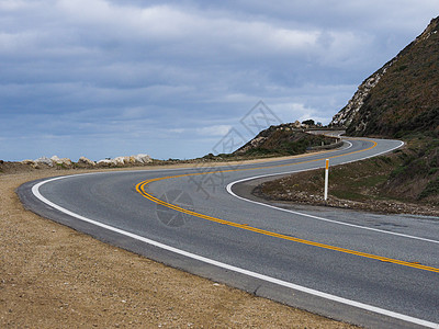 美国自驾一号公路背景