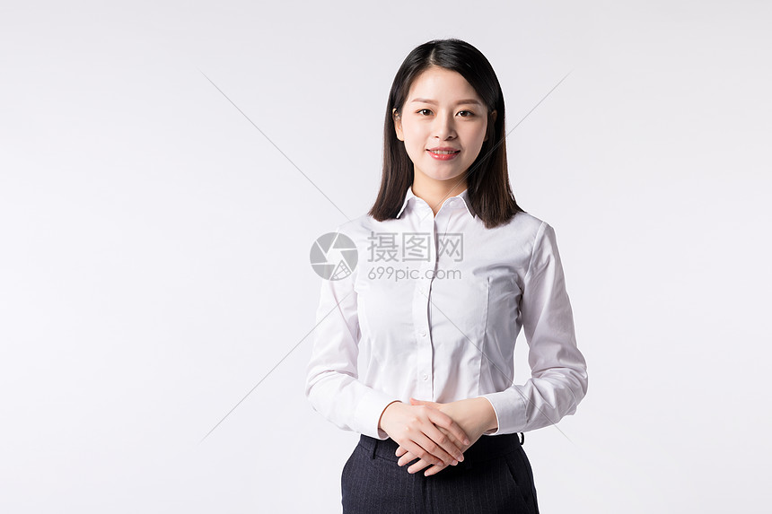 自信的职场女性图片