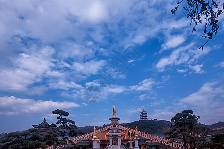 江西庐山东林寺高清图片