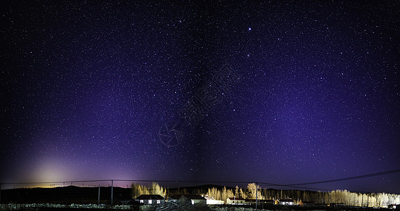 夜晚星空图片