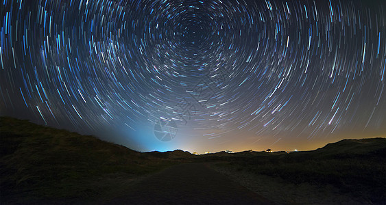 星轨背景图片