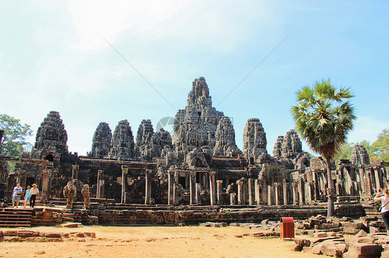 柬埔寨吴哥窟巴戎寺图片