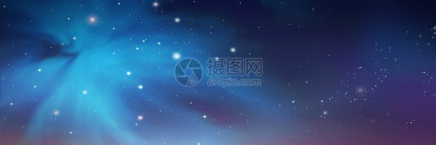 星空banner背景图片