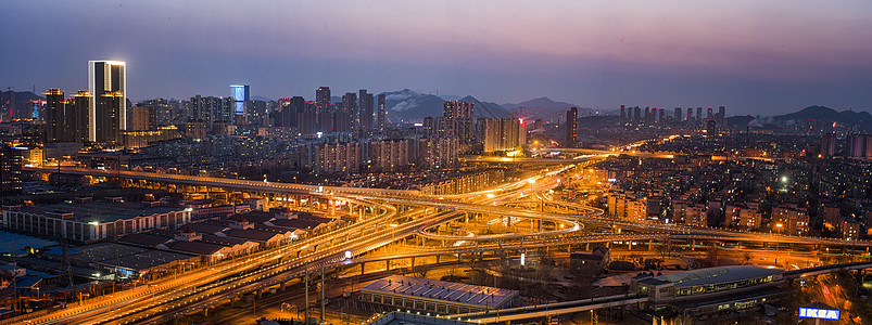 大连交通大连香炉礁立交桥背景