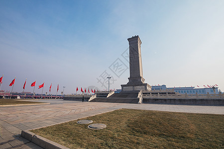 抗战胜利人民英雄纪念碑背景