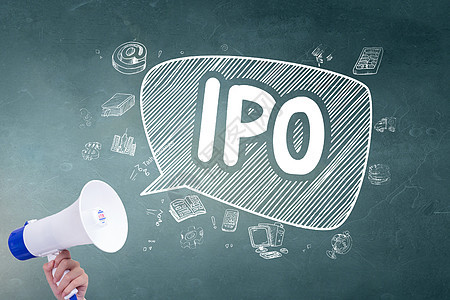 IPO公开募股背景图片