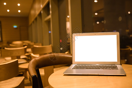 电脑桌面办公咖啡馆商业办公电脑桌面背景