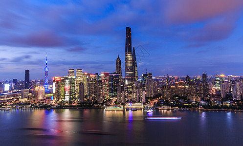 上海建筑夜景上海陆家嘴浦东新区夜景背景