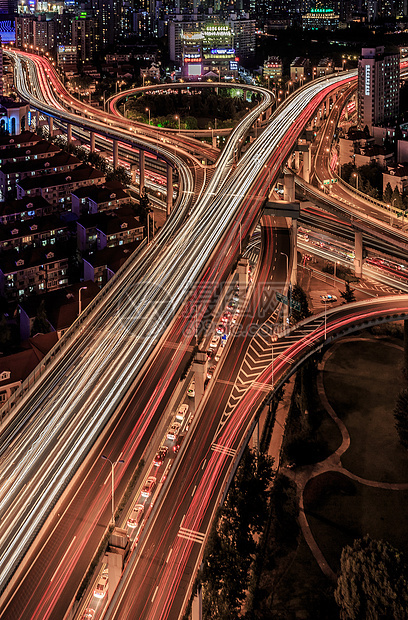 上海城市交通高架桥